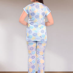 Be You Women Geometric Printed Top Pyjamas Night suit
