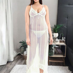 Be You Women Net Baby Doll With Briefs