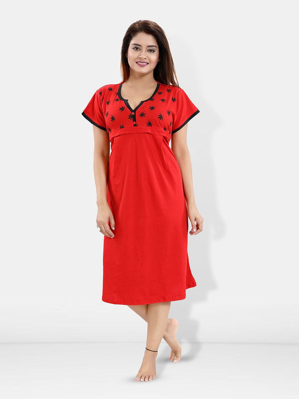 Be You Printed Maxi Nightdress