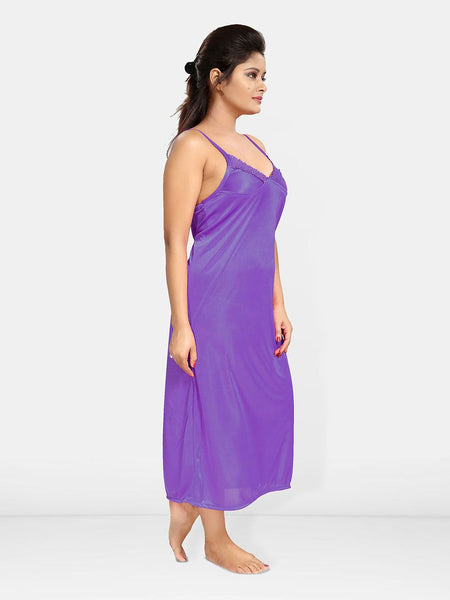Be You Women Shoulder Straps Maxi Nightdress
