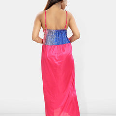 Be You Women Printed Maxi Nightdress