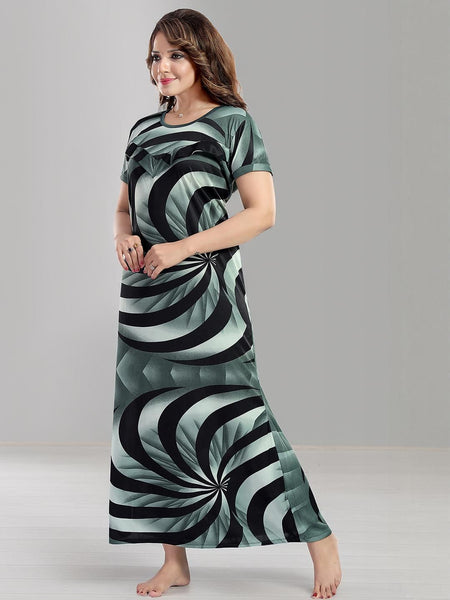 Be You Printed Maxi Maternity Nightdress