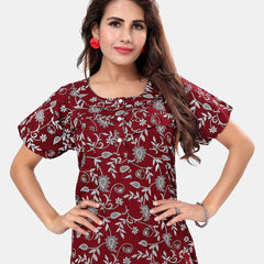 Be You Printed Maxi Nightdress