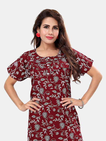 Be You Printed Maxi Nightdress