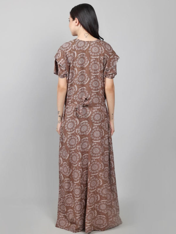 Be You Printed Maxi Nightdress