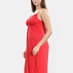 Be You Sleeveless Cotton Knee Length Nightdress