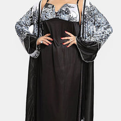 Be You Maxi Wrap Nightdress With Robe