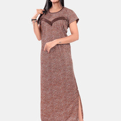 Be You Printed Maxi Nightdress