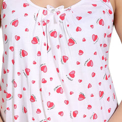 Be You Printed Pure Cotton Maxi Nightdress