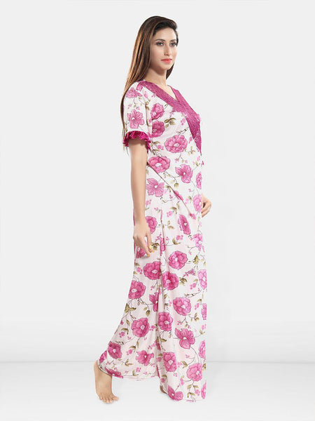 Be You Floral Printed Maxi Nightdress