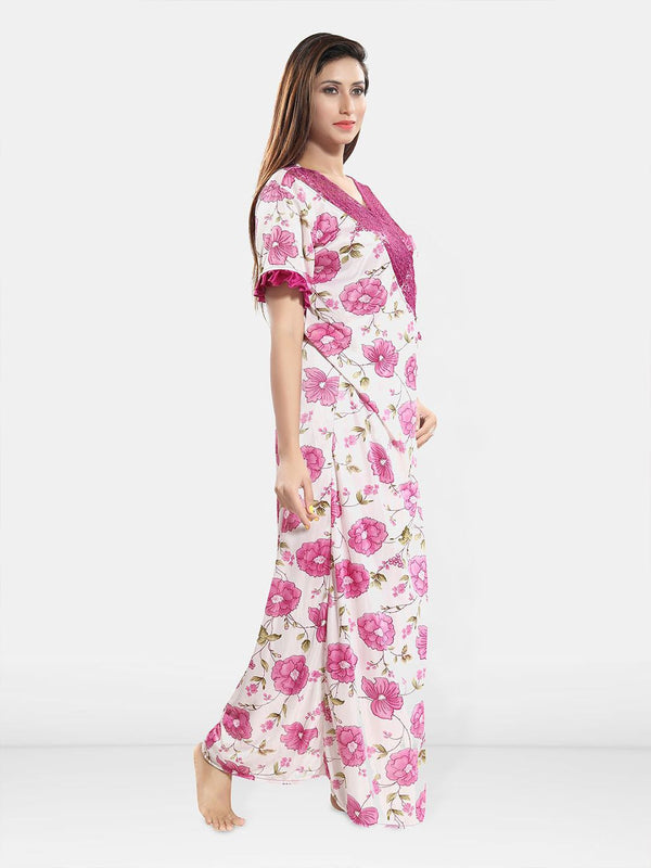Be You Floral Printed Maxi Nightdress