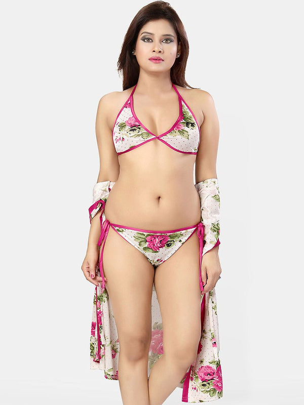 Be You Women Printed Nightdress