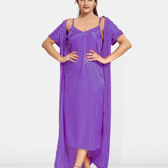 Be You Women Shoulder Straps Maxi Nightdress