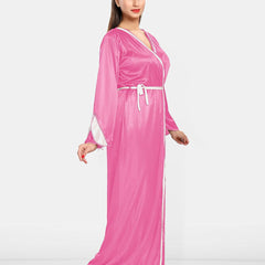 Be You  Women Solid Maxi Nightdress