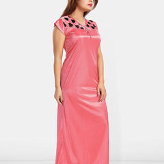 Be You Women Pack of 2 Printed Maxi Wrap Nightdress