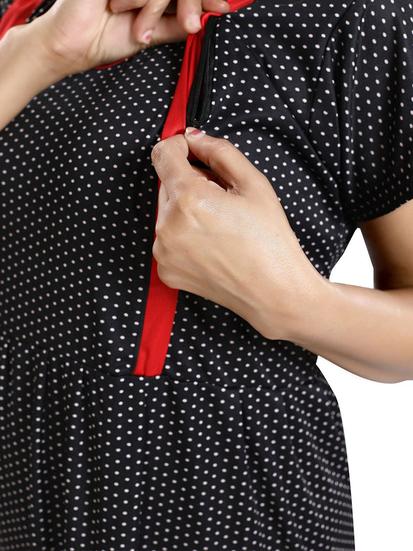 Be You Printed Maxi Nightdress