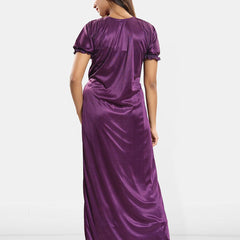 Be You Satin Maxi Nightdress with Robe