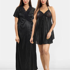 Be You Women Maxi Wrap Nightdress