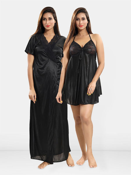 Be You Women Maxi Wrap Nightdress