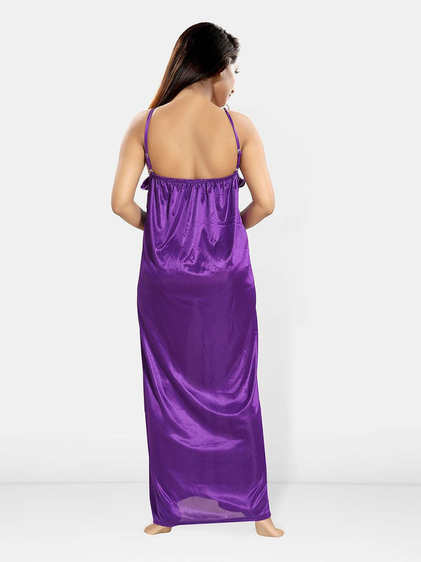 Be You Women Pack Of 2 Printed Maxi Nightdress