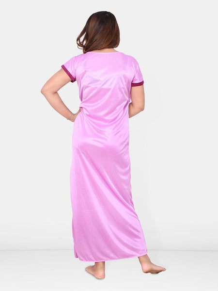 Be You Set of 2 Embroidered Maxi Wrap Nightdress