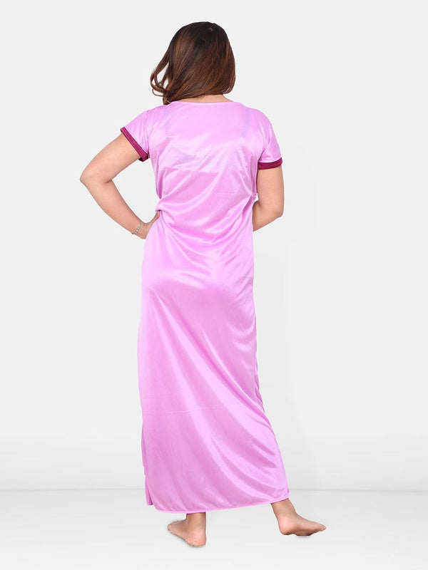 Be You Set of 2 Embroidered Maxi Wrap Nightdress