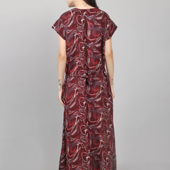 Be You Printed Maxi Nightdress
