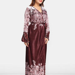 Be You Women Maxi Nightdress with Robe