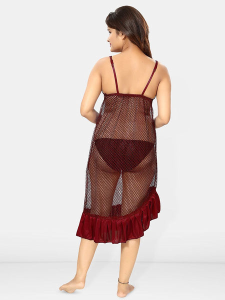 Be You Women Maxi Nightdress