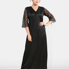 Be You V-Neck Maxi Sweat Nightdress