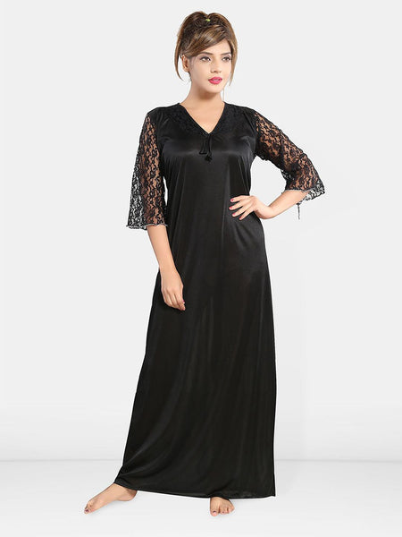 Be You V-Neck Maxi Sweat Nightdress