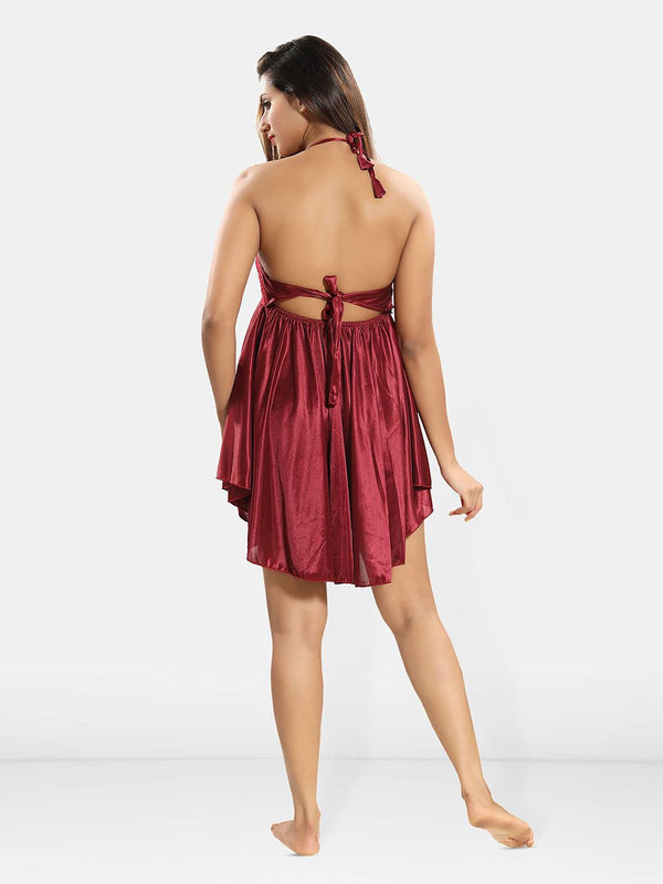 Be You Women 2 pieces Maxi Wrap Nightdress