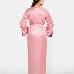 Be You Women Satin Maxi Nightdress With Robe