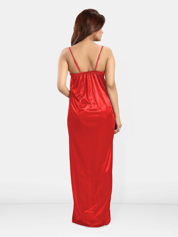 Be You Women Shoulder Straps Maxi Nightdress