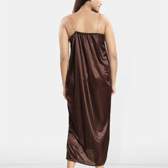 Be You Women 2 pieces Satin Maxi Nightdress