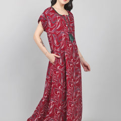 Be You Printed Maxi Nightdress