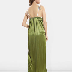 Be You Set of 2 V-Neck Maxi Wrap Nightdress