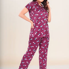 Be You Women Printed Night suit