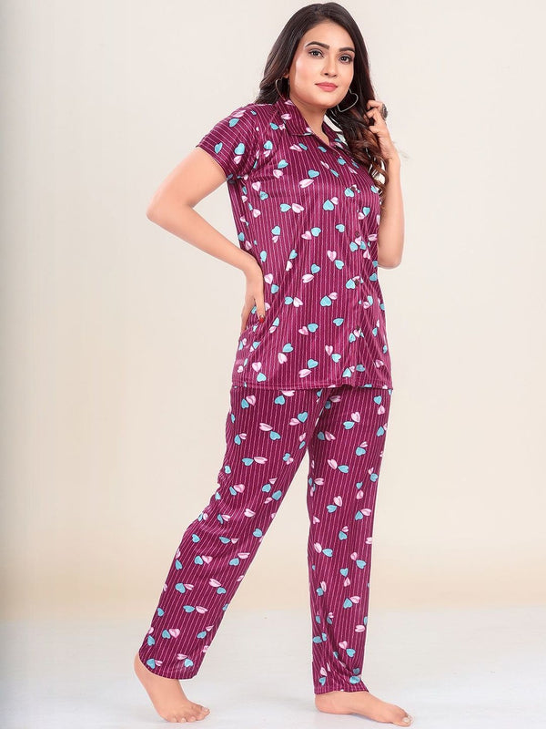 Be You Women Printed Night suit